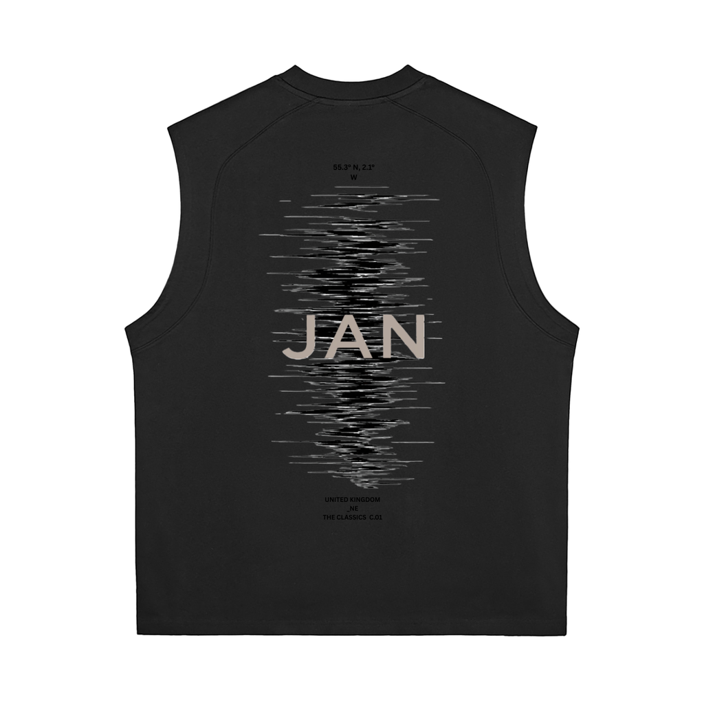 Men's UPF 50+ Cooling Tank Top – Running, Sun Protection & Gym, Plant-Based Fabric
