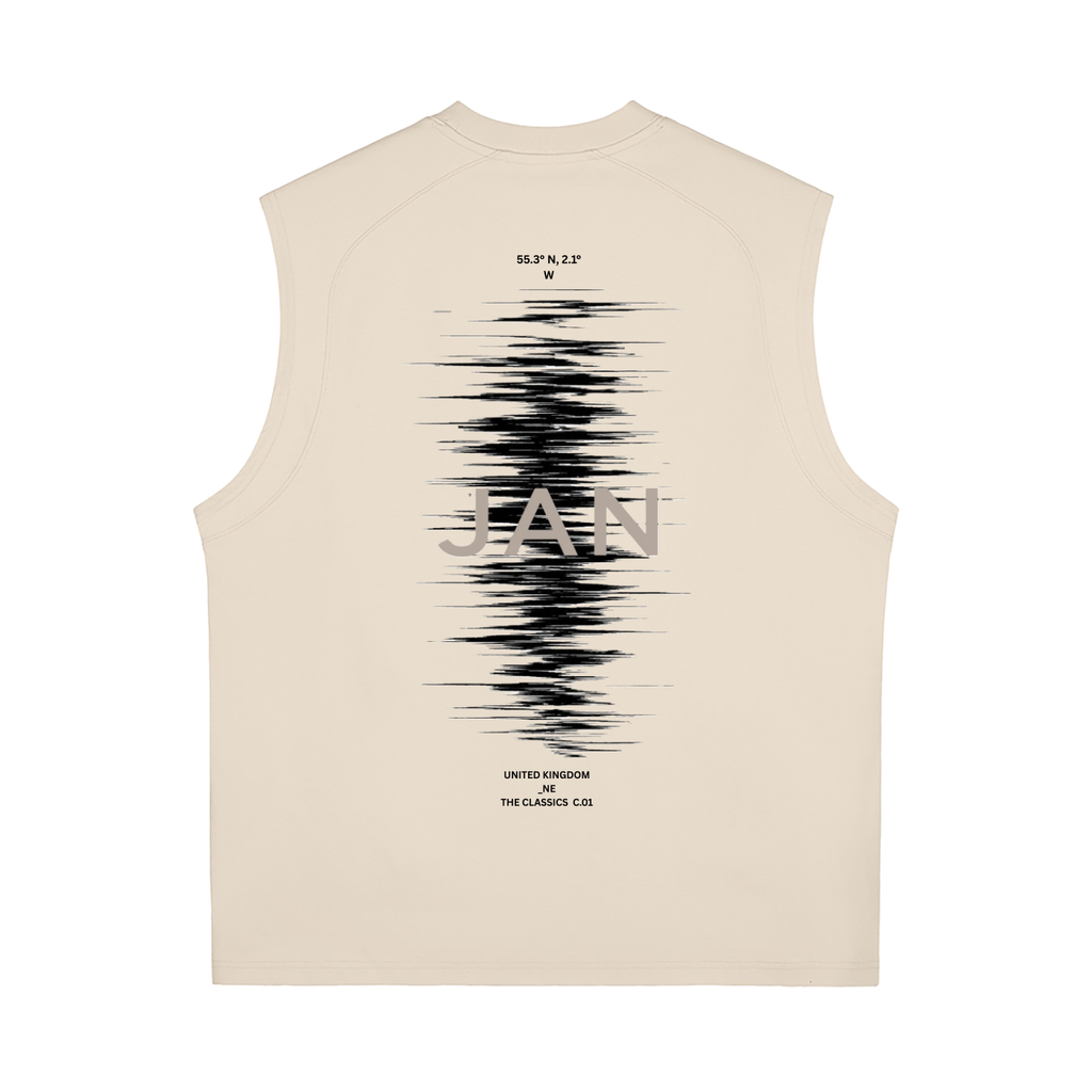 Men's UPF 50+ Cooling Tank Top – Running, Sun Protection & Gym, Plant-Based Fabric